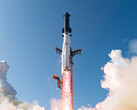 De Starship wordt gelanceerd. Naar verwachting zal de raket op termijn de Falcon 9 vervangen als het werkpaard van SpaceX.