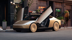 Tesla's robotaxi. De CEO van Uber zegt dat Tesla de samenwerking heeft afgewezen en heeft besloten zijn robotaxidienst zelf te bouwen (Afb. bron: Tesla)