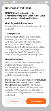 Honor Gezondheid app instellen