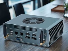 De FU03 is een nieuwe mini PC met dubbel Ethernet en vele display-uitgangen (Afbeelding bron: Kingnovy)