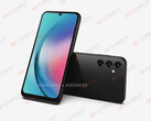 Een "Galaxy A25 5G" render. (Bron: OnLeaks x Giznext)