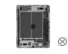 Een röntgenfoto van een iPad Air. (Bron: Creative Electron via iFixit)