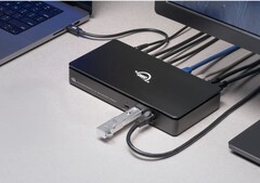 De OWC Thunderbolt 5 Networking Dock is goed uitgerust met veel poorten. (Afbeeldingsbron: OWC)