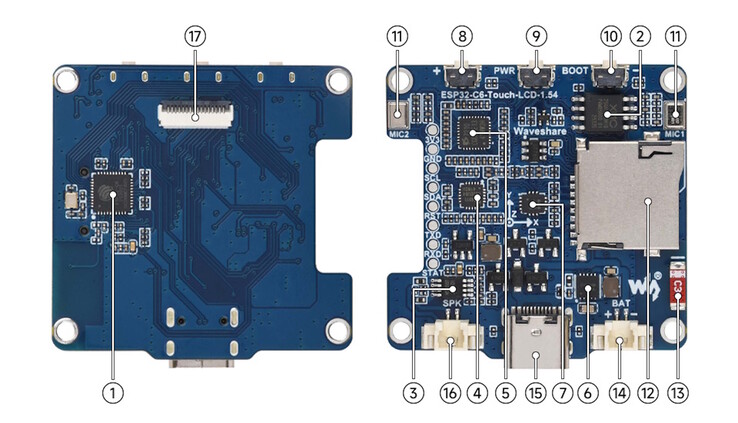 Er is ook een microSD-kaartsleuf