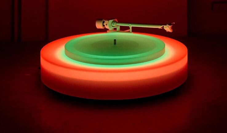 De Brian Eno 2024 Turntable II is de opvolger van de 2021 Turntable I. (Bron: Paul Stolper Gallery)