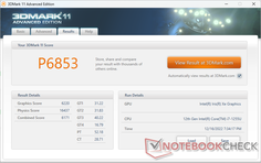 3DMark 11 (modus Extreme prestaties)