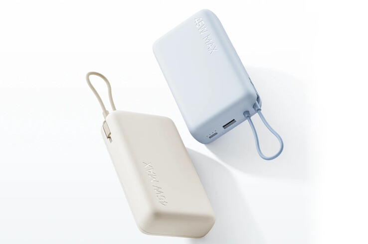 Xiaomi is van plan zijn nieuwe 45 W-powerbank in twee kleuren aan te bieden.