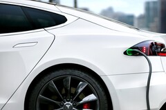 Een Tesla oplaadpoort (Afbeelding bron: Tesla)