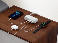 De Anker 521 Power Strip heeft zes stopcontacten, waaronder een 30 W USB-C poort. (Afbeelding bron: Anker)