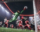 Een promotionele afbeelding voor EA Sports FC 26 met een in-game screenshot met gameplay. (Afbeelding bron: EA)