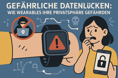 Gevaarlijke hiaten in gegevens: Wearables kunnen uw privacy in gevaar brengen. (Afbeeldingsbron: DallE3)