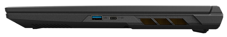 Rechts: USB 3.2 Gen 2 Type-A, USB 3.2 Gen 2 Type-C met Power Delivery