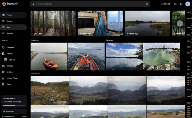 Immich is de oplossing bij uitstek voor diegenen die de functies van Google Foto's willen gebruiken, maar toch al hun gegevens onder hun controle willen houden (Afbeelding Bron: Notebookcheck)