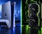 Door AI gegenereerde renders van de PS6 en Nvidia's RTX 6060-GPU.