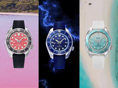 Van links naar rechts (op de foto), de Seiko Prospex SPB541, SPB543 en SPB539. (Afbeeldingsbron: Seiko - bewerkt)