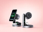 De nieuwe 3-in-1-oplader combineert 25 W Qi2-opladen, een display en ondersteuning voor de Apple Watch.