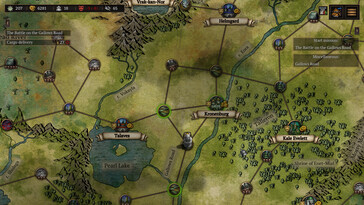 Afbeelding: Een screenshot van de gameplay van Veterum.