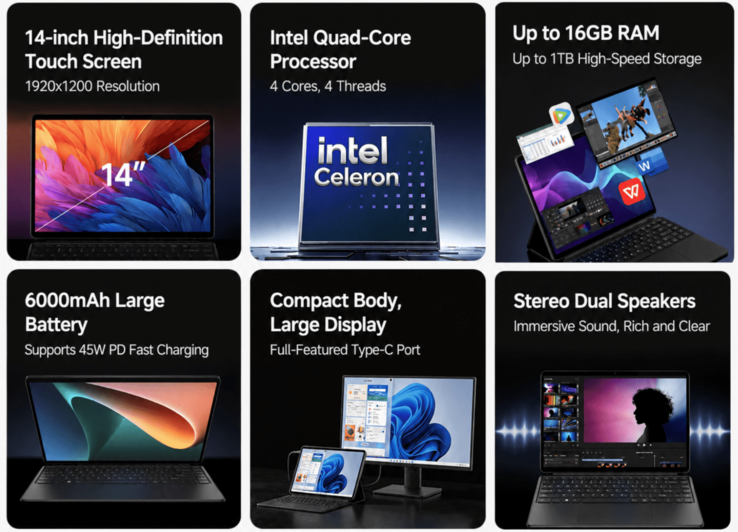 Belangrijkste specificaties en functies van de Acer A543-tablet (machinevertaald)