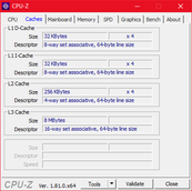 CPU-Z Caches