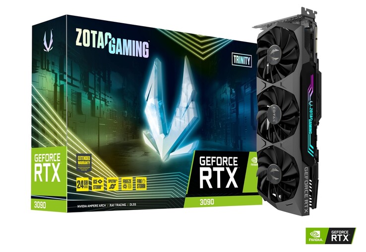 Zotac Gaming GeForce RTX 3090 Trinity. (Bron: Zotac)