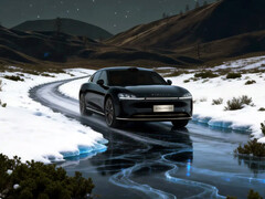 De Huawei Stelato S9 elektrische sedan gebouwd door BAIC.