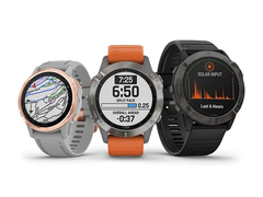 De Garmin Beta versie 25.88 update is voor de Fenix 6 (boven), Enduro en MARQ wearables. (Beeldbron: Garmin)