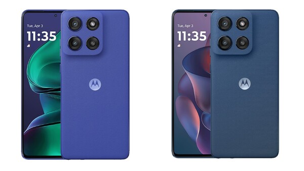De Motorola Edge 60 Stylus is verkrijgbaar in twee kleuren. (Afbeeldingsbron: Motorola)