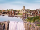 Een afbeelding van een stad in TerraScape.