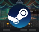 Een afbeelding waarop het Steam-logo en de game Yes, Your Grace te zien zijn; de game is nu in de aanbieding.