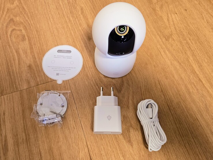 Leveringsomvang van de Xiaomi SMart Camera C701
