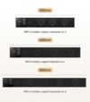 De Yeelight T1 Smart Track Socket is verkrijgbaar in drie lengtes. (Afbeeldingsbron: Xiaomi Youpin)