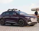 Audi biedt momenteel verlichtings- en halfautomatische parkeerpakketten aan voor zijn e-tron en e-tron Sportback compacte elektrische SUV's. (Afbeeldingsbron: Audi)