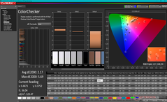 ColorChecker vóór kalibratie