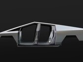 'Volumeproductie' van de Cybertruck zou pas in 2024 komen (afbeelding: Tesla)