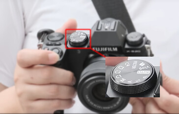 De PSAM-knop op de Fujifilm X-S20 heeft een speciale Vlog-modus om gemakkelijk te schakelen tussen foto- en video-opnamen. (Beeldbron: Fujifilm - bewerkt)