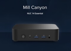 De SimplyNUC NUC 14 Essential is uitgerust met een 8-core Intel Core 3-processor en 10 TB opslagruimte. (Afbeeldingsbron: SimplyNUC)