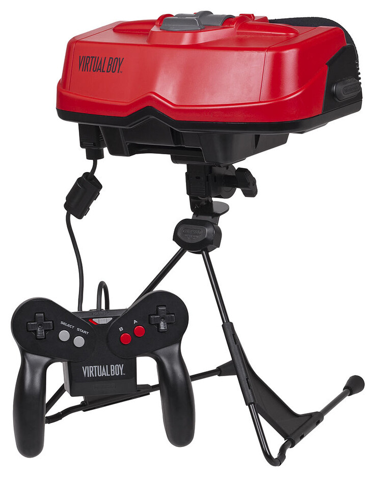 De Virtual Boy leeft voort via een emulator op de 3DS. (Afbeelding via Nintendo)