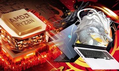 MECHREVO heeft enkele betaalbare 7845HX en 7945HX laptops geproduceerd voor gamers in China. (Beeldbron: AMD/MECHREVO - bewerkt)