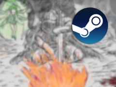 Black Souls werd oorspronkelijk in 2017 uitgebracht in Japan, maar het spel had te veel sterke thema&#039;s voor Steam - tot nu. Dit is een zwaar gecensureerde versie van hetzelfde. Afgebeeld - thumbnail artwork voor het spel met het Steam-logo erbovenop. (Afbeeldingsbron: Steam - Bewerkt)