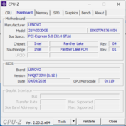 CPU-Z-moederbord