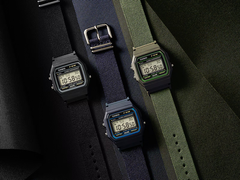 Van links naar rechts: Casio F-91WF-1A, F-91WF-2A, F-91WF-3A.