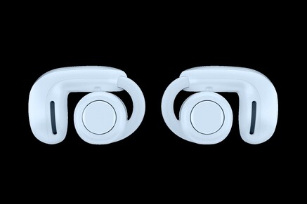 Bose Ultra Open oordopjes - Maansteenblauw. (Afbeeldingsbron: @MysteryLupin)