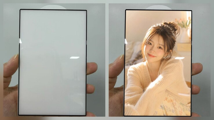 Galaxy Z Fold 8 Wide schermbeschermer (links).
