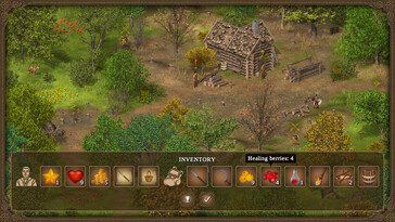 Afgebeeld: Een gameplay screenshot van Hero of the Kingdom: The Lost Tales 1.
