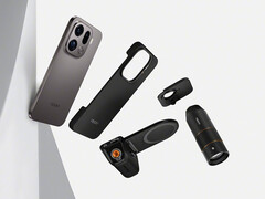 De camerakit zou een wereldwijd debuut kunnen maken met de internationale Find X9-serie. Afgebeeld: inhoud van de kit. (Afbeeldingsbron: Oppo)