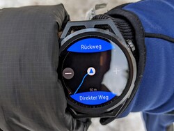De GT Runner biedt retourpadnavigatie, ongeacht de verbinding met de smartphone.