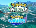 Oceaan en eilanden te zien in Pokémon Winds and Waves