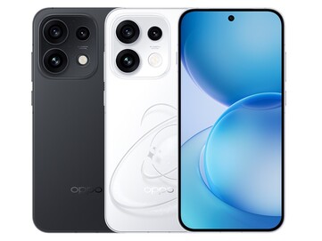 De Oppo Reno 16 Pro in de kleuren Starlight Black en Pop White.