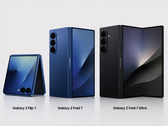 De huidige generatie opvouwbare toestellen van Samsung, die in 2025 op de markt is gekomen.