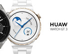 De Watch GT 3 Pro-serie mist mogelijk zijn Porsche Design-editie in Europa. (Afbeelding bron: Huawei)